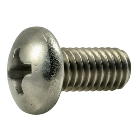 Midwest Fastener 3/18"-16 x 3/4 in Phillips Pan Machine Screw, Plain 18-8 Stainless Steel, 12 PK 39701